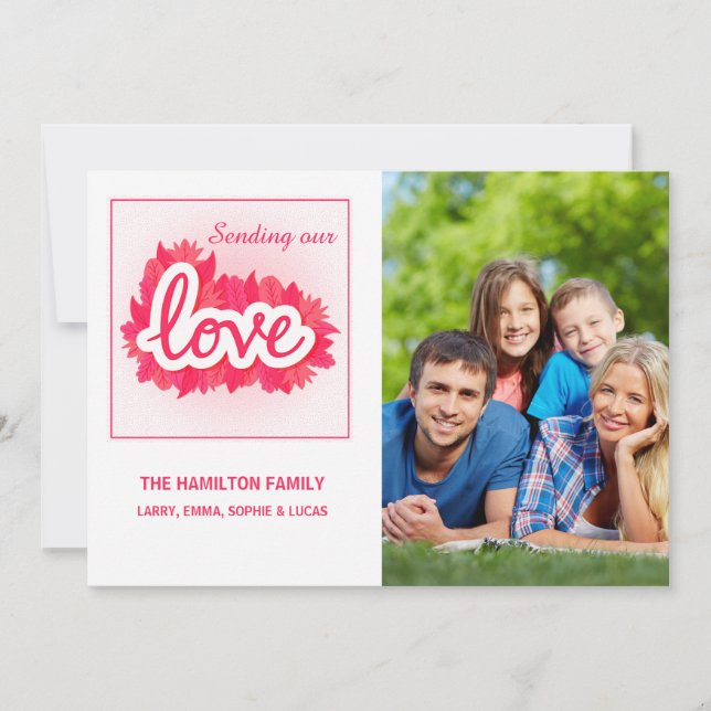 Kärlek-fotokort (Framsida)