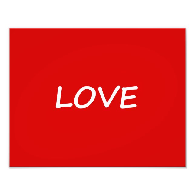 Kärlek Fototryck (Framsidan)