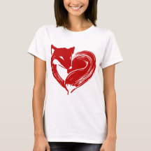 Kärlek Foxes Shirt
