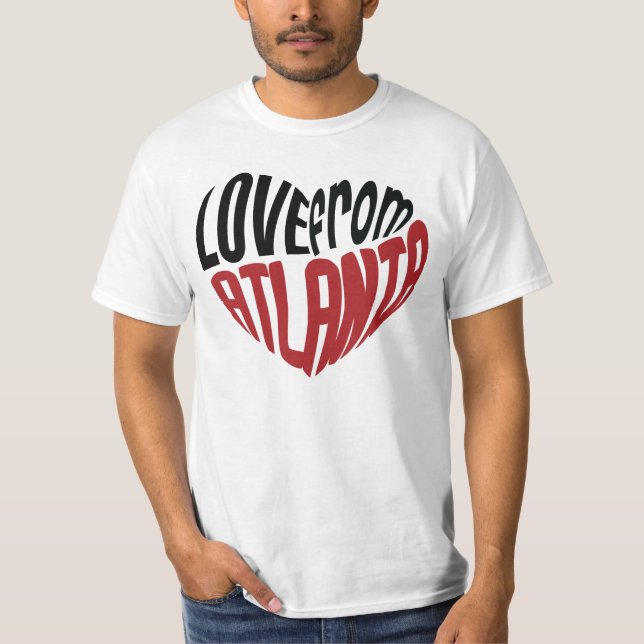Kärlek från Atlanta T-shirt (Framsida)