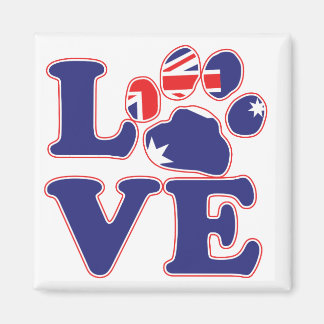 Kärlek-Från-Australien-Tass-Print Magnet
