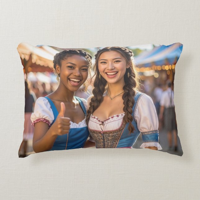 Kärlek från Bayern Prydnadskudde (Framsidan)