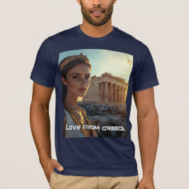 KÄRLEK FRÅN GREKLAND T SHIRT