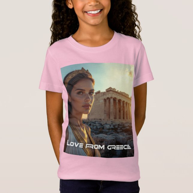 KÄRLEK FRÅN GREKLAND T SHIRT (Framsida)