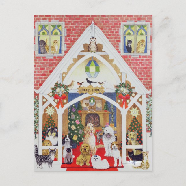 Kärlek från Holly Lodge Vykort (Framsida)