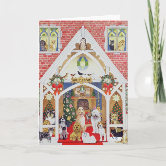 Kärlek från järnekloge helgkort (Framsida)