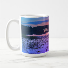 "Kärlek från"-mugg Kaffemugg