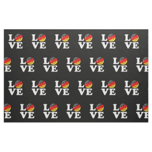 Kärlek från Tysklandare leende Flagga Tyg
