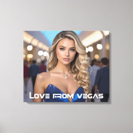 KÄRLEK FRÅN VEGAS CANVASTRYCK