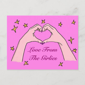 Kärlek från vykort för Flickaktigtar