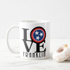 KÄRLEK Franklin Tennessee 11oz Kaffemugg