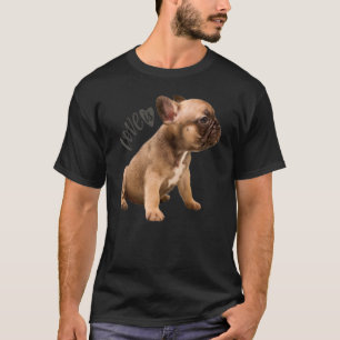 Kärlek Fransk Bulldog Frenchie Mamma Pappa Hund Pu T Shirt