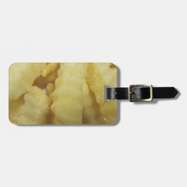 Kärlek Fransk Fries Bagagebricka (Horisontell Framsida)