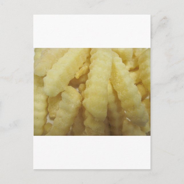 Kärlek Fransk Fries Vykort (Framsida)