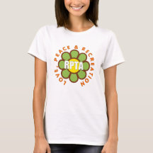 Kärlek, fred och rekreation Kvinnors T-Shirt