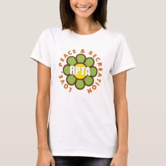 Kärlek, fred och rekreation Kvinnors T-Shirt
