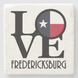 KÄRLEK Fredericksburg TX Stenunderlägg