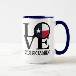 KÄRLEK Fredricksburg Texas 15oz Mugg