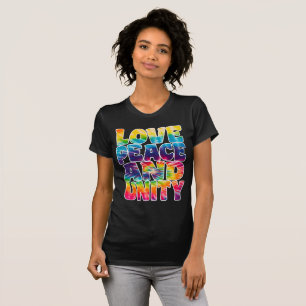KÄRLEK FREDSENHET. T SHIRT