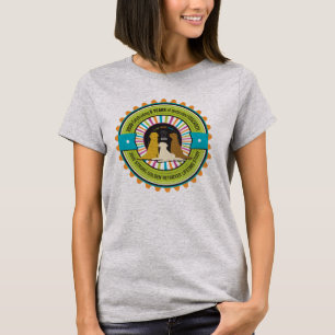 Kärlek fredsklockans utformning t-shirt