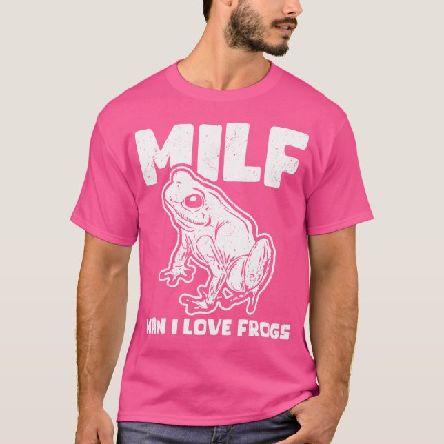 Kärlek Frog T Shirt (Framsida)
