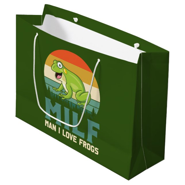 Kärlek Frogs Gift Bags (Framsidan Vinklad)