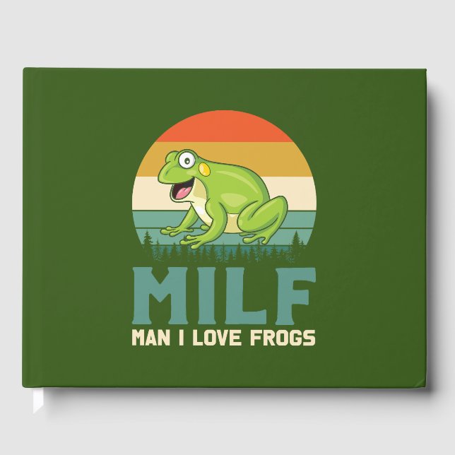 Kärlek Frogs Guestbook Gästböcker (Framsida)