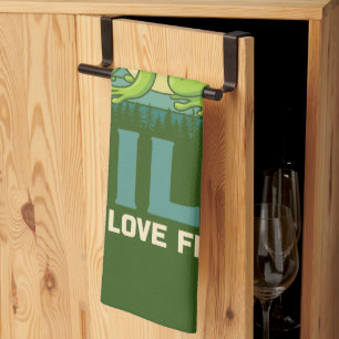 Kärlek Frogs Kitchen Towel Kökshandduk