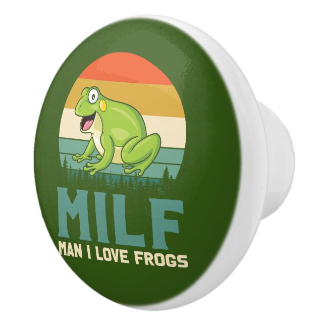 Kärlek Frogs Knob Knopp (Höger)