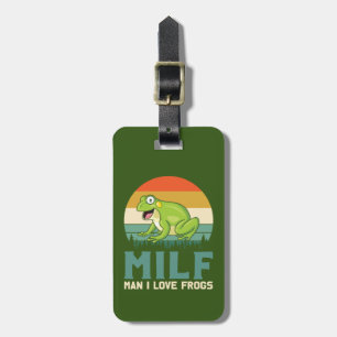 Kärlek Frogs Luggage Tag Bagagebricka