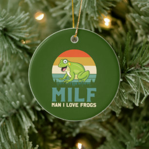 Kärlek Frogs Ornament