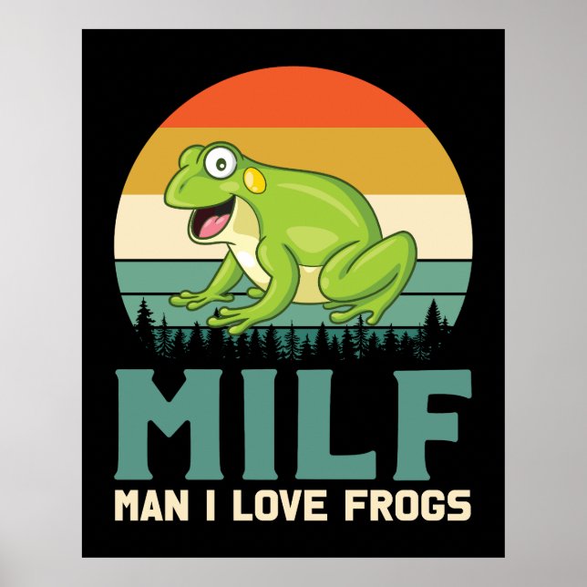 Kärlek Frogs Poster (Framsidan)