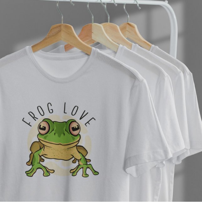 Kärlek Frogs T Shirt (Skapare uppladdad)