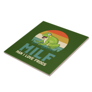 Kärlek Frogs Tile Kakelplatta