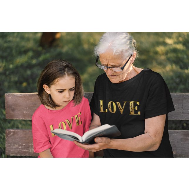 KÄRLEK-Fruits of God's Spirit Christain Faith T Shirt (Skapare uppladdad)