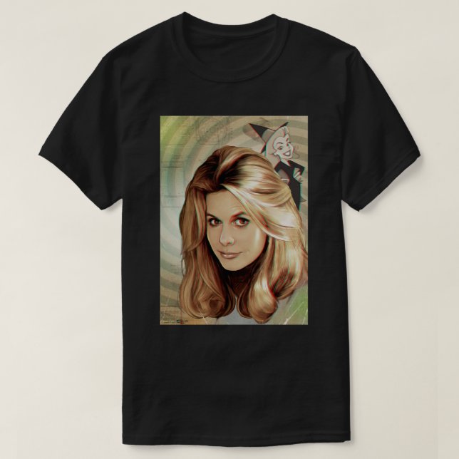 Kärlek Funny Man Elizabeth Montgomery Samantha frå T Shirt (Design framsida)