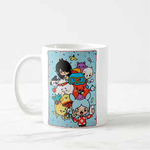 Kärlek Funny Man Toca Child Boca Friendly Cute Gif Kaffemugg