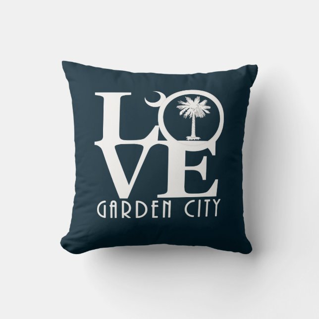 KÄRLEK Garden City SC Kudde (Framsida)