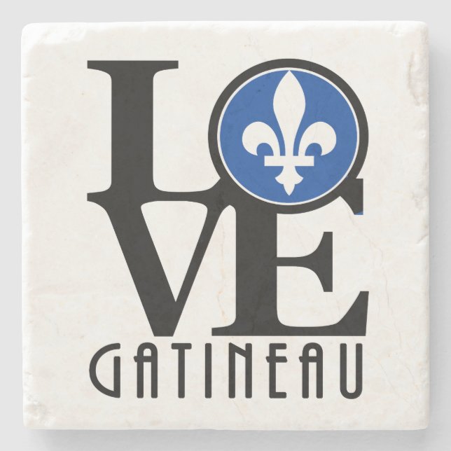 KÄRLEK Gatineau Stenunderlägg (Framsidan)