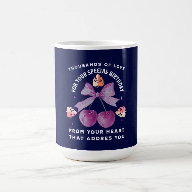 KÄRLEK GÅVA MAMMA PAPPA SYSTER BROR BOSS LÄRARE  KAFFEMUGG (Center)