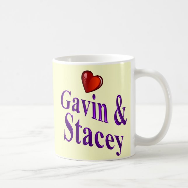 Kärlek Gavin och Stacey Kaffemugg (Höger)
