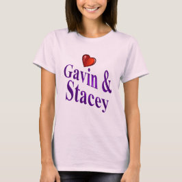 Kärlek Gavin och Stacey T-shirt