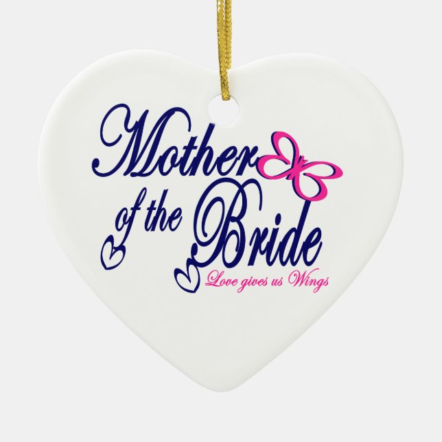 Kärlek Ge, Vingar Julgransprydnad Keramik (Framsidan)