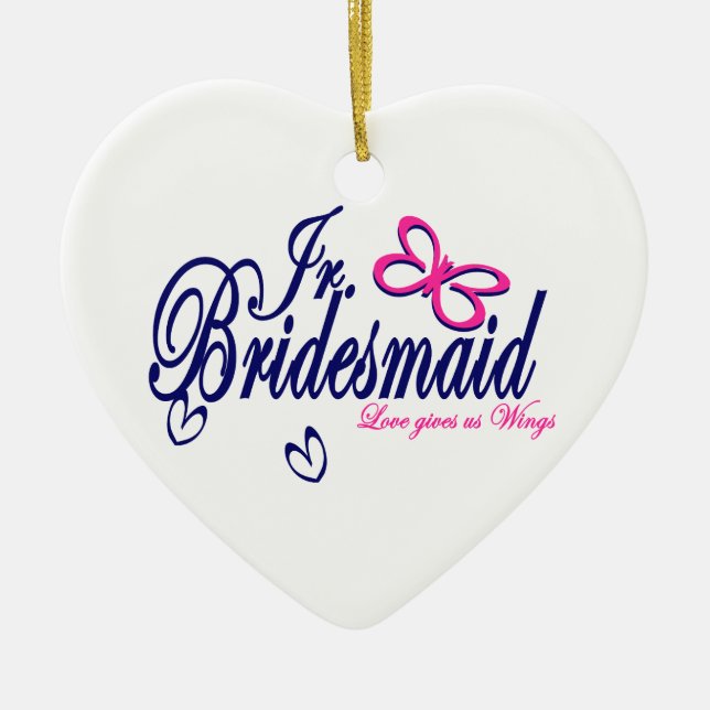 Kärlek Ge, Vingar Julgransprydnad Keramik (Framsidan)