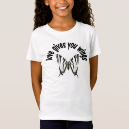 Kärlek Ge You Vingar T Shirt