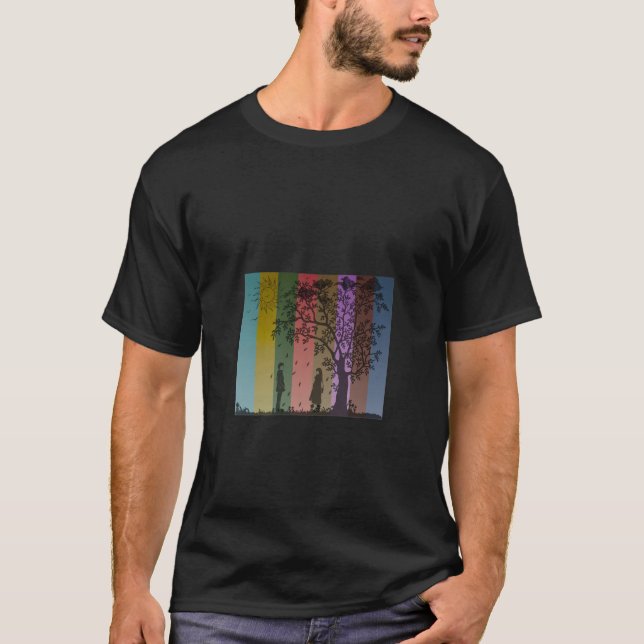 Kärlek Genom Årstider T Shirt (Framsida)