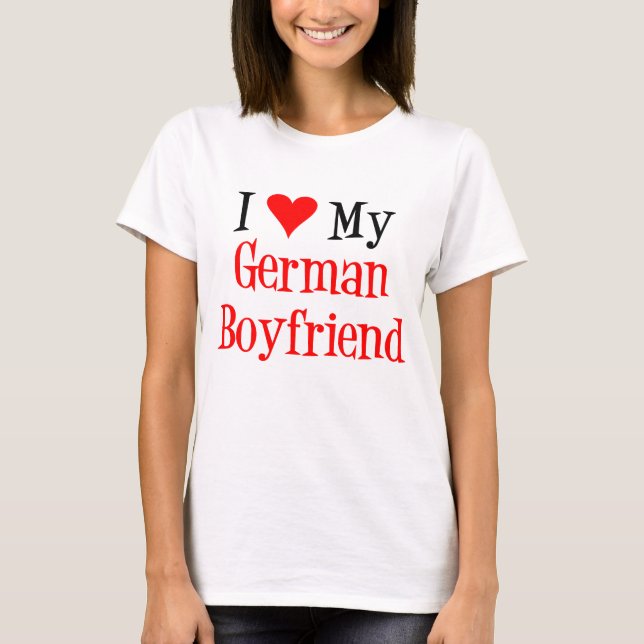 Kärlek German Boykompis Tee (Framsida)