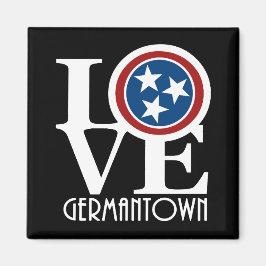 KÄRLEK Germantown Tennessee Magnet