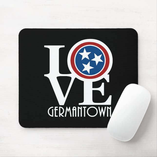 KÄRLEK Germantown Tennessee Musmatta (Med mus)