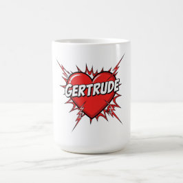 Kärlek Gertrude Kaffemugg